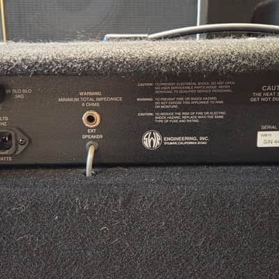 SWR Workingman 200W 1x15" Bass Combo Black Carpet image 9
