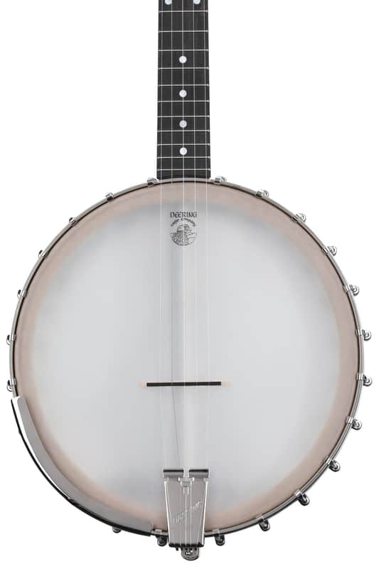 Deering Vega White Oak 12-inch Open-back Banjo - Natural image 1