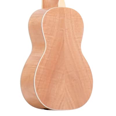 Gold Tone Curly Maple Resonator Concert-Scale Ukulele image 7