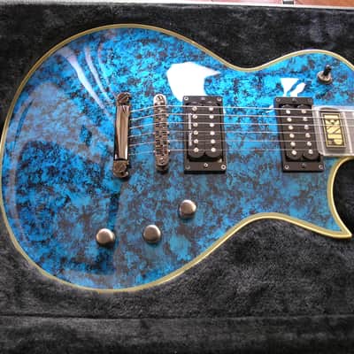 ESP Eclipse STD 2011 - Planet Blue Custom Finish - MINT + Original Case image 21