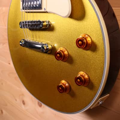 Sire Larry Carlton L7 Electric Guitar - Ebony Fingerboard, Gold Top image 7