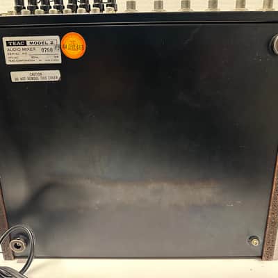 TEAC Model 2 - 1970s mixer - like new face plate and operation manual included see pics image 16