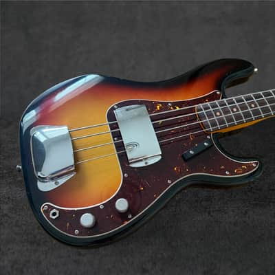 2026 Fender James Jamerson 1962 Precision Bass, Rosewood Fingerboard, 3-Tone Sunburst image 3