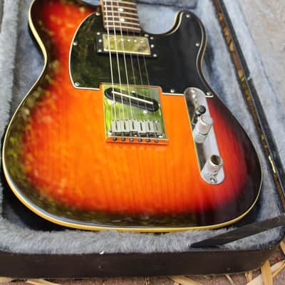1997 Fender Telecaster Plus V2 USA Deluxe American Tri-Burst w/ Lollar Imperial Pickups & Original Lace Sensor Pickups/Electronics plus TKL Hardshell Case image 2