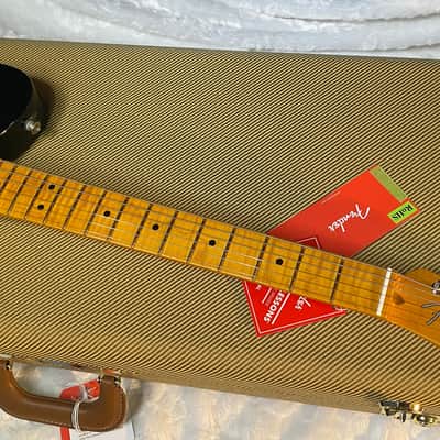 NEW! Fender Limited Edition American Vintage II 1951 Telecaster - Flame Maple Neck / Fingerboard, Black - 7.1lbs - Authorized Dealer - G06572 image 7