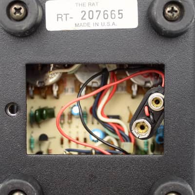 ProCo RAT Made in USA LM308N With Conversion Cable Distortion Guitar Effect Pedal 207665 image 5