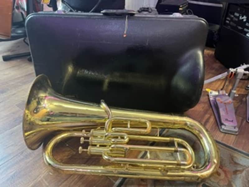 Yamaha YEP-201 3-valve Student Euphonium - Clear Lacquer image 1