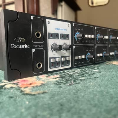 Focusrite Liquid Saffire 56 Firewire Audio Interface 2010s - Black image 1