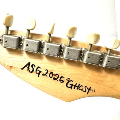 Awesomesauceguitars modified baritone Vox Phantom VI with vintage parts “The Ghost” 2026 - Black image 8