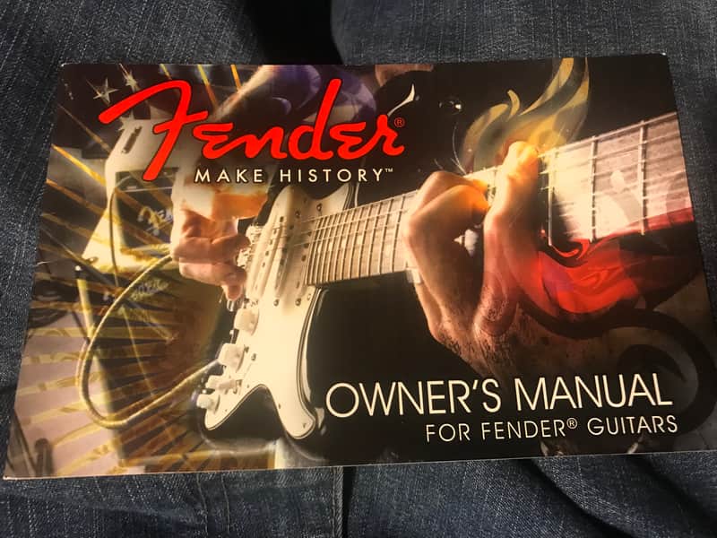 Fender Guitar Bass Manual 2012-2016 image 1