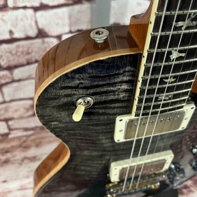 PRS McCarty Singlecut 594 - Charcoal Burst Natural Back image 5