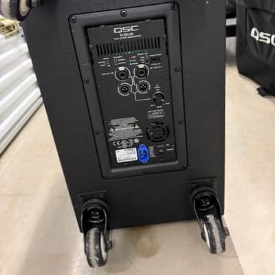 QSC KSUB 1000-Watt  Dual 12" Active Subwoofer 2010s - Black image 3