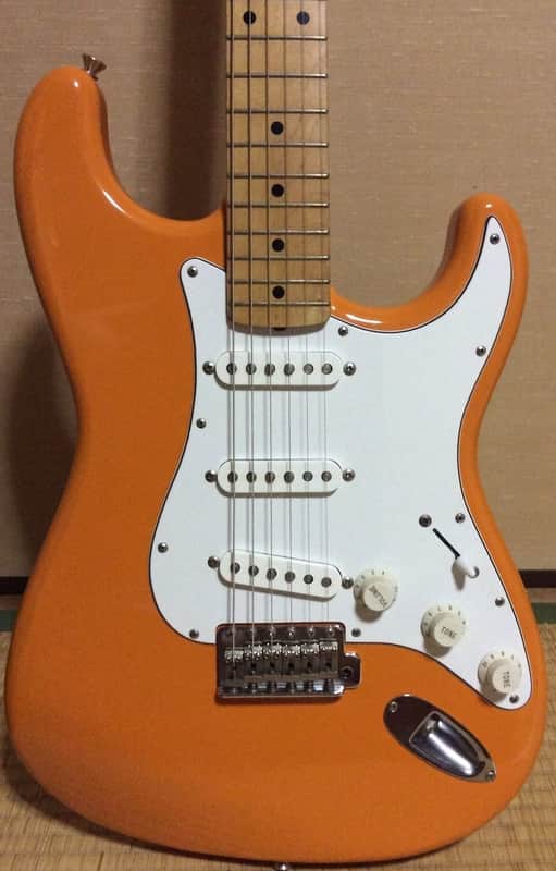 Fender Japan Stratocaster ST-38 1993 Capri Orange - MIJ, Fuji-gen