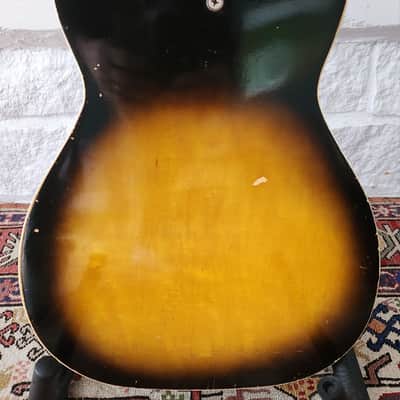 RARE! 1959 Harmony H-46 Stratotone Tobacco Burst USA image 5