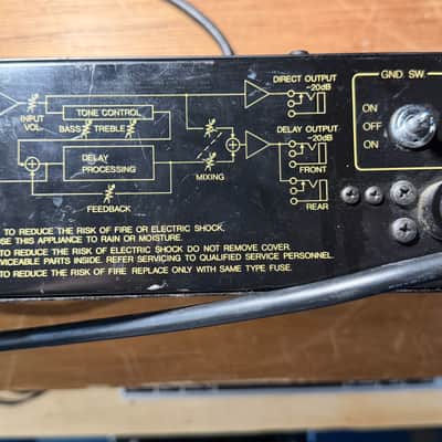 Yamaha E1010 Rack Analog Delay - Serial #9139 image 8