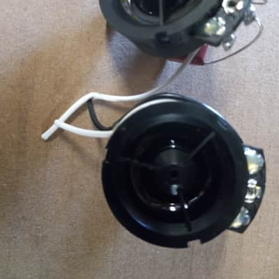 SUPER TWEETERS MYLAR DOME 1" CONE TWEETER WITH POLY FILM CAPS PAIR! AWESOME HI END LOW PRICE PMR image 2