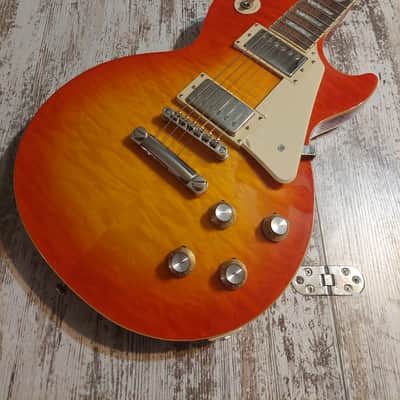 ギター Epiphone Les Paul Standard EMG 81 85 Epiphone Les Paul Standard (EMG Pickups) 81-85 Cherry | Reverb