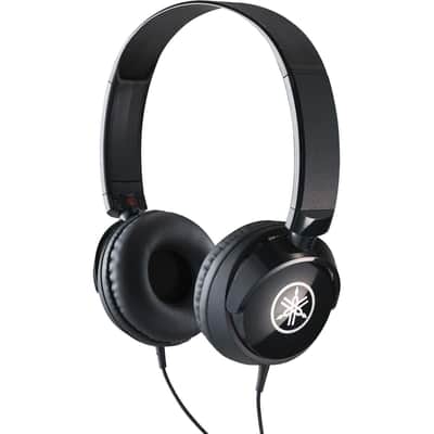 Yamaha HPH-50B | Simple Compact Design Dynamic Closed Back Headphones Black image 1