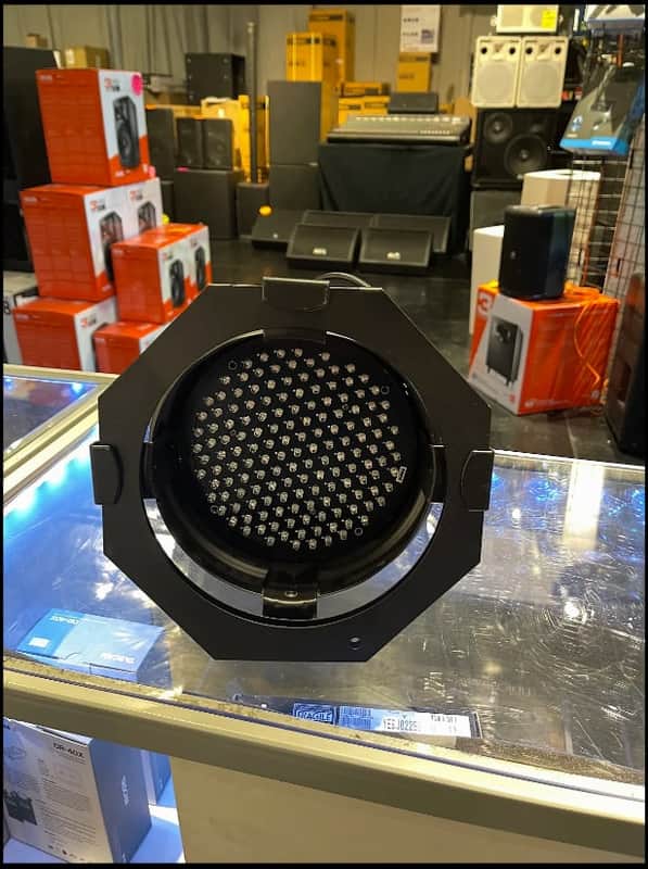 American DJ Par64 LED w/ small stage light