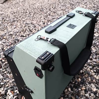 18U Eurorack Case Powered, 104 hp (or 84 or 126 hp) patched resealable, modular synthesizer synth image 16
