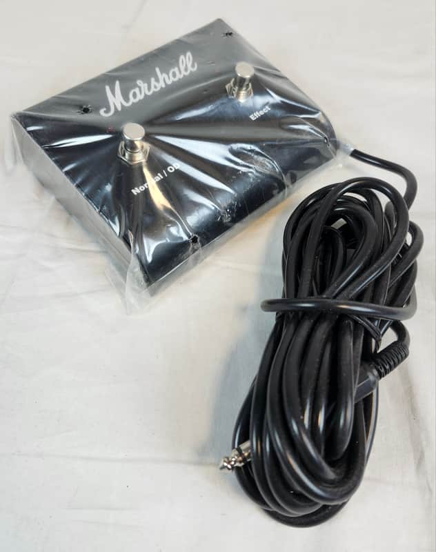 Marshall PEDL-9009 2-Button Footswitch w/Dual LEDs, Haze/MA Series Amps, Sealed image 1