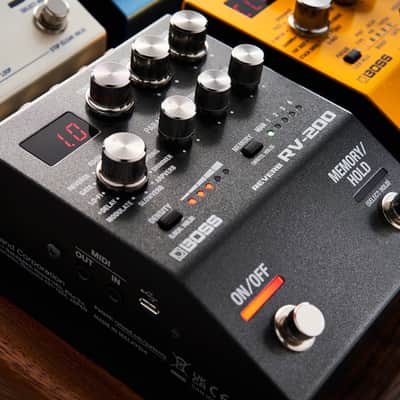 Boss RV-200 Reverb Guitar Pedal image 5
