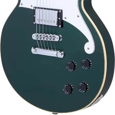D'Angelico Premier Brighton Electric Guitar - Sherwood Green image 5