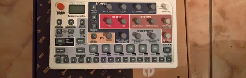 Elektron Model:Samples Groovebox w/ customize inlay image 1