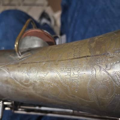 Vintage Buescher True Tone Silver C-Melody Saxophone, Good Condition image 3