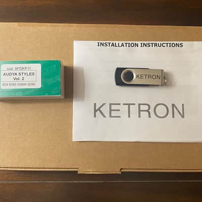 KETRON Pendrive USB Stick Audia Styles Vol. 2 ( for SD9,SD90,SD60,SD60K) image 1