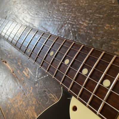 Fender Japan Rare Vintage Mid 1980's FujiGen Built Telecaster Custom 1962 Reissue MIJ Piano Black w/ Vintage Leatherette Case image 14