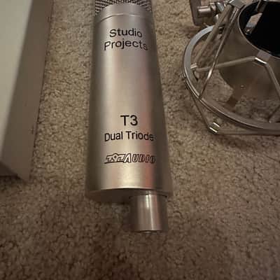 Studio Projects T3 Multipattern Tube Condenser Microphone 2010s - Nickel image 2