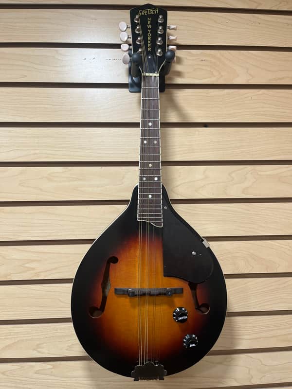 Gretsch G9320 New Yorker Deluxe Mandolin WITH EPIPHONE A-Style MANDOLIN CASE image 1