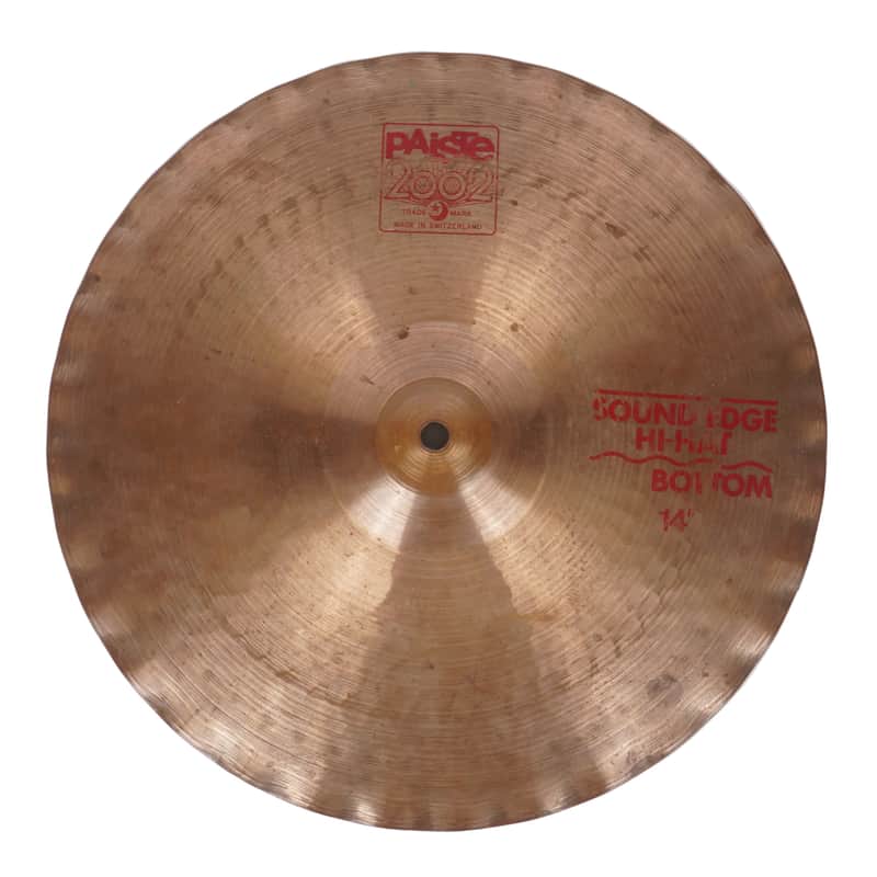 PAISTE | 2002 | SOUND EDGE | HIHAT | 14"| BOTTOM |-14" image 1