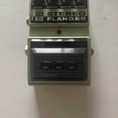 DOD Digitech FX75C Stereo Analog Flanger Rare Vintage Guitar Effect Pedal + Box image 2