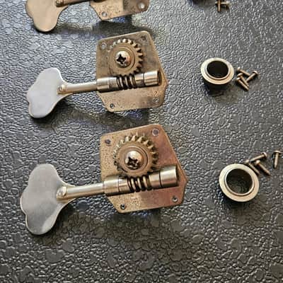 Pre-CBS 1958-1965 Original Reverse Tuners for Precision Bass and Jazz Bass image 2