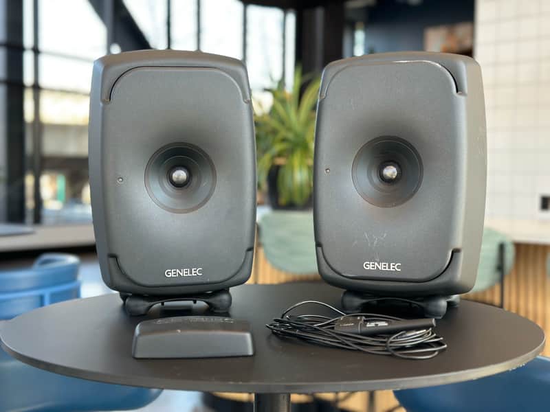 Genelec 8341A SAM 3-Way Powered Coaxial Studio Monitor (Pair) | Reverb