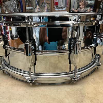 Ludwig LM402 6.5”x14” Supraphonic Snare Drum - Chrome Over Aluminum image 8