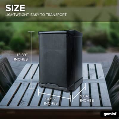 Gemini Sound GPSS-650 6.5" Inch Woofer 200W Professional Battery Power PA Speaker with Bluetooth image 8