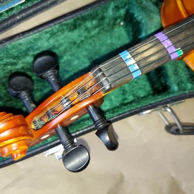 Suzuki Model 220 (1/10 Size) Violin, Japan, 1979 with case & bow image 15