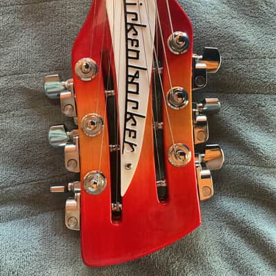 Rickenbacker 620/12 2021 - Fireglo - Excellent Condition with OHSC +candy image 7