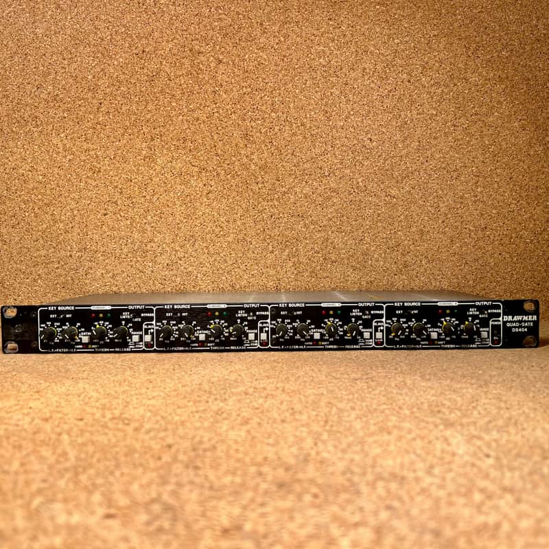 Drawmer DS404 Quad Gate 1990s – Serviced – Warranty image 1