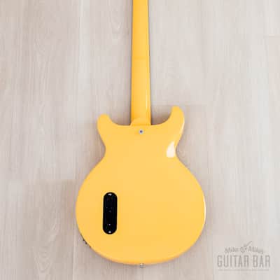2002 Gibson Prototype One-Off Les Paul Junior Contour Double Cut TV Yellow w/ Case, COA image 3