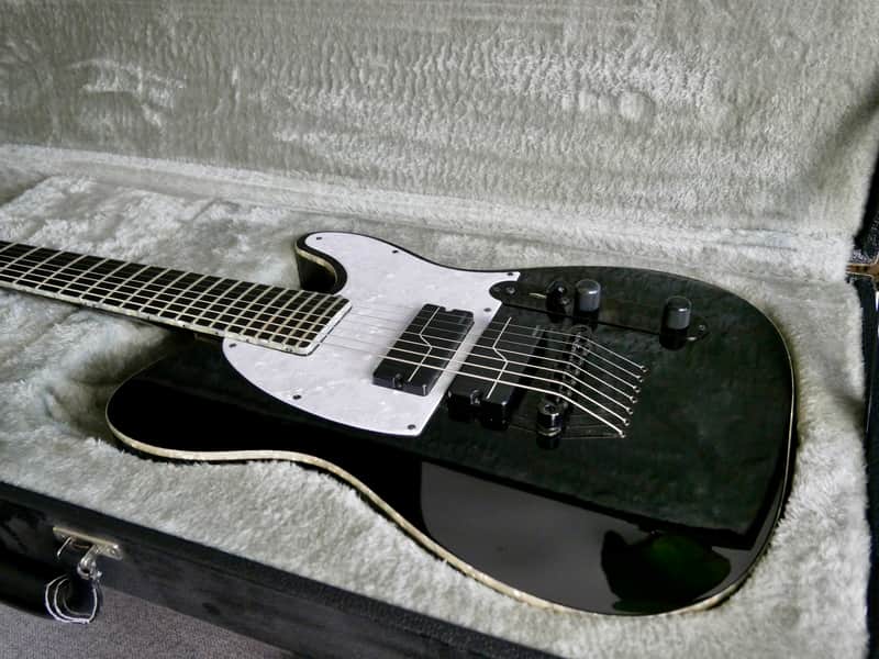 ESP STEF-T7B Stephen Carpenter Signature Black image 1