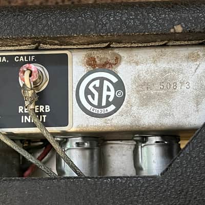 1971 Fender Silverface Super Reverb Combo Amp image 14