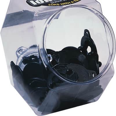 Dunlop 7036 Guitar Strap Locks 36/Jar image 1