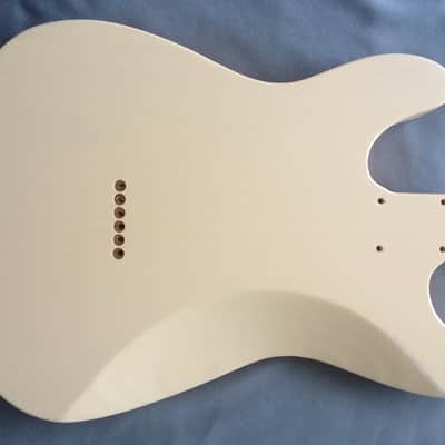 Rosser Guitars ST Custom Guitar Body Eastern White Pine 2015 Butterscotch Blonde image 2