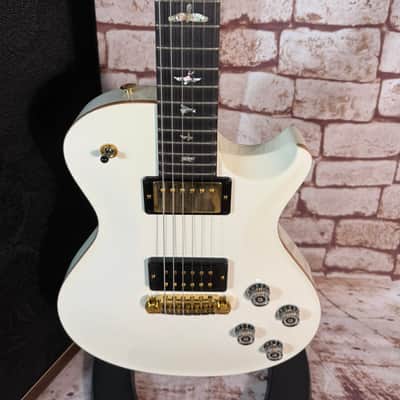 PRS Mark Tremonti Signature Wood Library Stoptail White Gold Paisley LTD #5 image 4