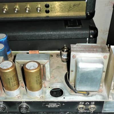 Selmer Treble and Bass 1960' s guitar amp head image 4