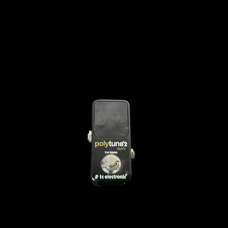 ギター tc electronic polytune 2 noir TC Electronic PolyTune 2 Noir Tuning Pedal | Reverb